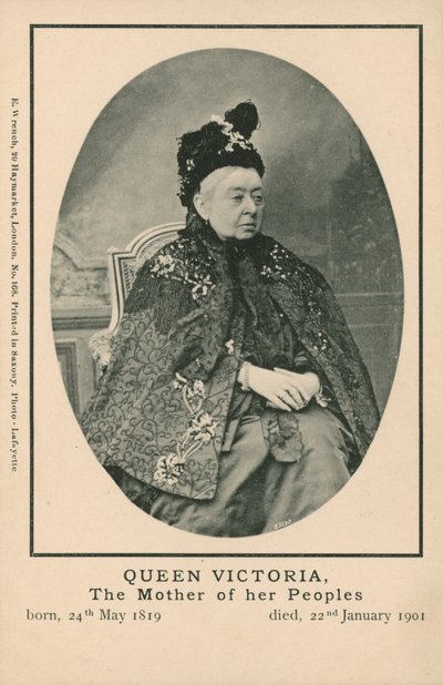 Królowa Wiktoria, matka swoich ludów autorstwa English Photographer
