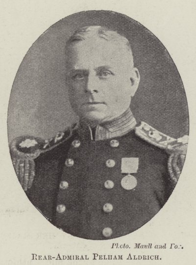 Kontradmirał Pelham Aldrich autorstwa English Photographer