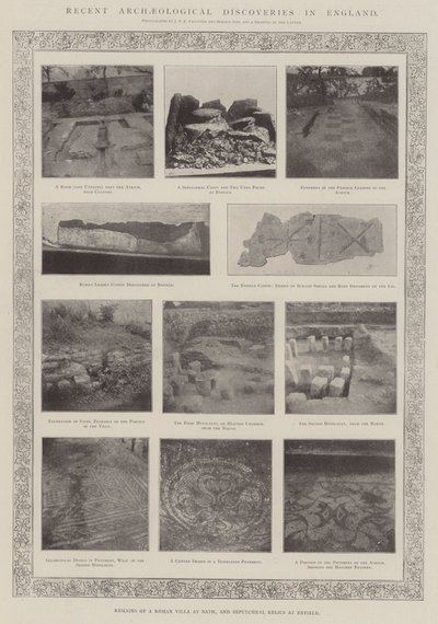 Ostatnie odkrycia archeologiczne w Anglii autorstwa English Photographer