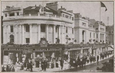 Regent Street, Londyn autorstwa English Photographer