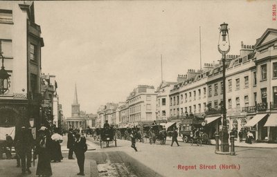 Regent Street, Londyn, północ autorstwa English Photographer