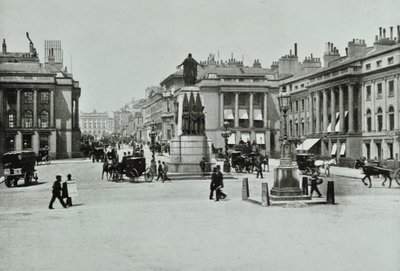 Regent Street, Westminster LB: Waterloo Place z widokiem na Regent Street, 1896 autorstwa English Photographer
