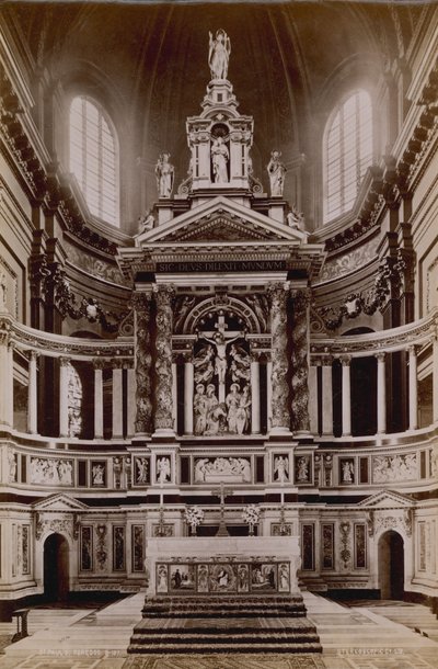 Reredos w katedrze św. Pawła autorstwa English Photographer