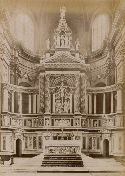 Reredos w katedrze św. Pawła autorstwa English Photographer