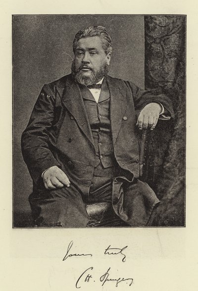 Rev C H Spurgeon autorstwa English Photographer