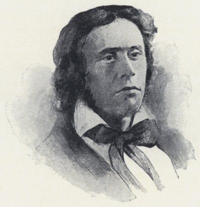 Richard Henry Dana, Jr (czarno-białe zdjęcie) autorstwa English Photographer