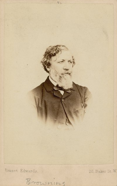Robert Browning, poeta autorstwa English Photographer
