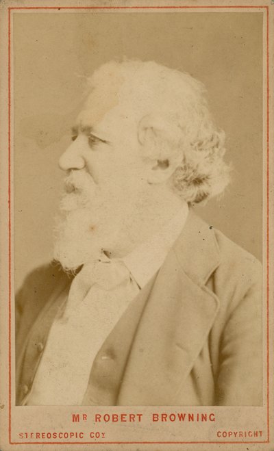Robert Browning, poeta autorstwa English Photographer
