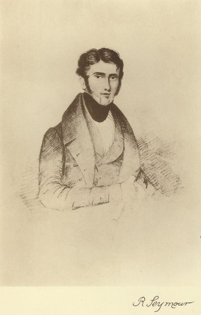 Robert Seymour (zdjęcie czarno-białe) autorstwa English Photographer