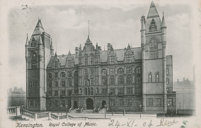 Royal College of Music, Kensington, Londyn autorstwa English Photographer