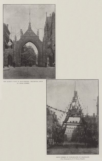 Królewska wizyta w Manchesterze autorstwa English Photographer
