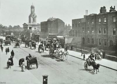 Saint Marks, Clapham Road: przy Kennington Road, 1894 autorstwa English Photographer