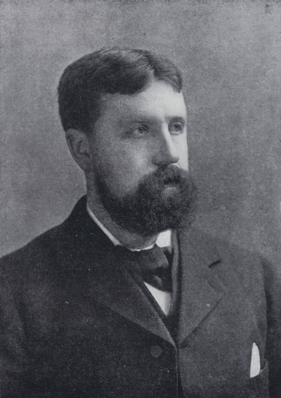 Samuel Rutherford Crockett (czarno-białe zdjęcie) autorstwa English Photographer