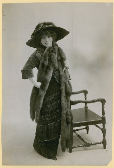 Sarah Bernhardt, aktorka autorstwa English Photographer