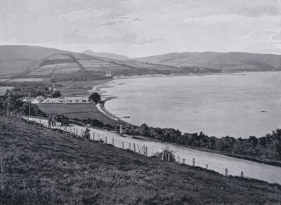 Szkocja: Lamlash Bay, Arran (zdjęcie czarno-białe) autorstwa English Photographer