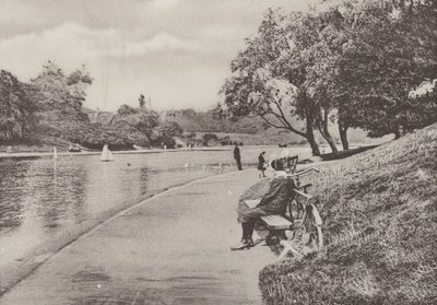 Sefton Park, Liverpool (czarno-białe zdjęcie) autorstwa English Photographer