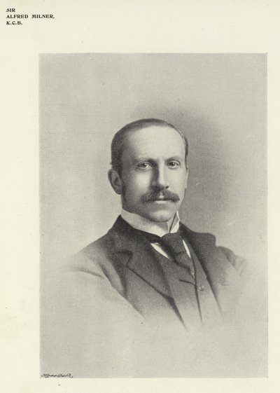Sir Alfred Milner, KCB autorstwa English Photographer