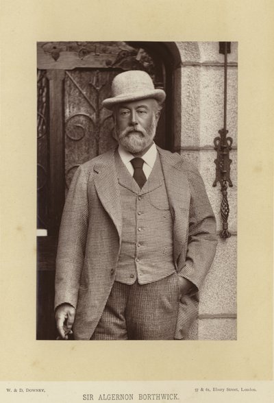 Sir Algernon Borthwick autorstwa English Photographer