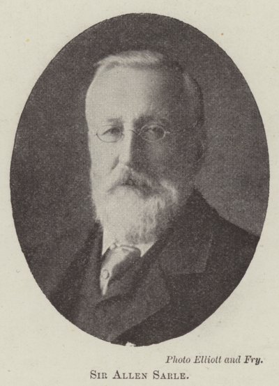 Sir Allen Sarle autorstwa English Photographer