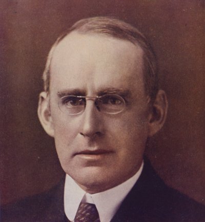 Sir Arthur Eddington, brytyjski astronom, fizyk i matematyk (zdjęcie kolorowe) autorstwa English Photographer