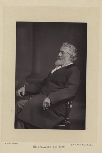 Sir Frederick Leighton autorstwa English Photographer