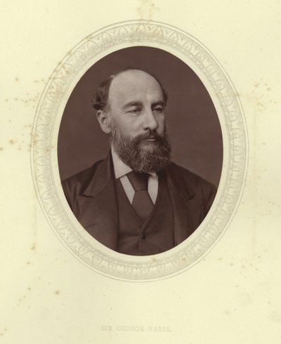 Sir George Nares autorstwa English Photographer