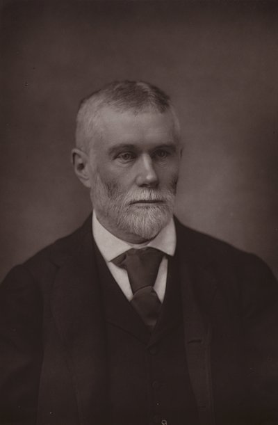 Sir George Trevelyan, brytyjski mąż stanu i pisarz autorstwa English Photographer