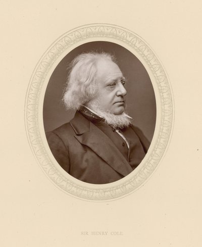 Sir Henry Cole, pierwszy dyrektor Muzeum Wiktorii i Alberta autorstwa English Photographer