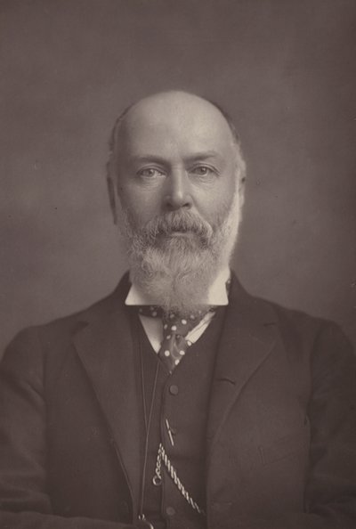 Sir John Gorst autorstwa English Photographer