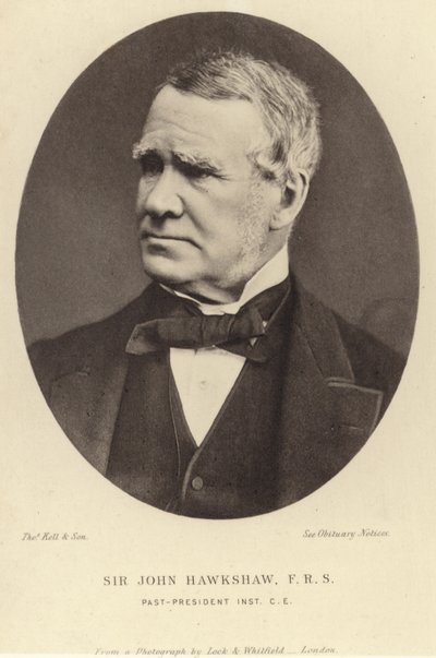 Sir John Hawkshaw autorstwa English Photographer