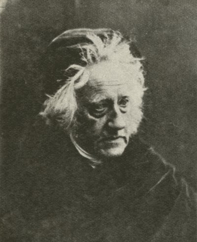 Sir John Herschel (zdjęcie czarno-białe) autorstwa English Photographer