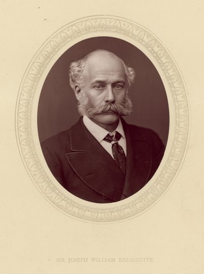 Sir Joseph William Bazalgette autorstwa English Photographer