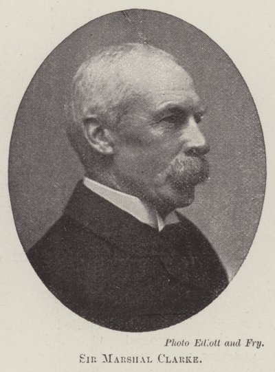 Sir marszałek Clarke autorstwa English Photographer