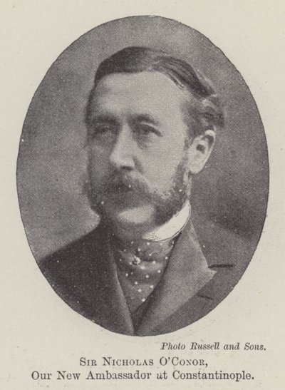 Sir Nicholas OConor, nasz nowy ambasador w Konstantynopolu autorstwa English Photographer