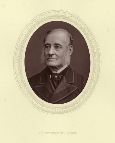 Sir Rutherford Alcock autorstwa English Photographer