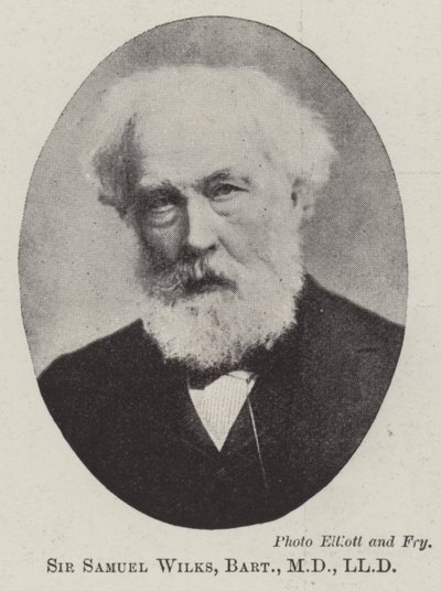 Sir Samuel Wilks, Baronet, MD, LLD autorstwa English Photographer