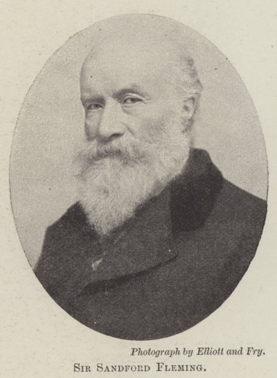 Sir Sandford Fleming autorstwa English Photographer