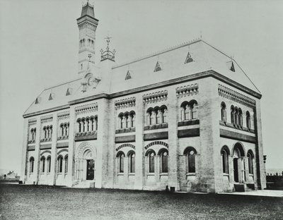 Kanalizacja południowa, Crossness: zewnętrzna, 1865 autorstwa English Photographer