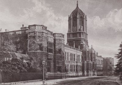 St Aldates Front, Christ Church, Oxford autorstwa English Photographer