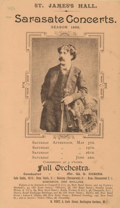 Koncerty Sarasate w St James