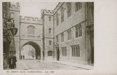 St Johns Gate, Clerkenwell, Londyn autorstwa English Photographer