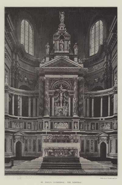 Katedra św. Pawła, Reredos autorstwa English Photographer