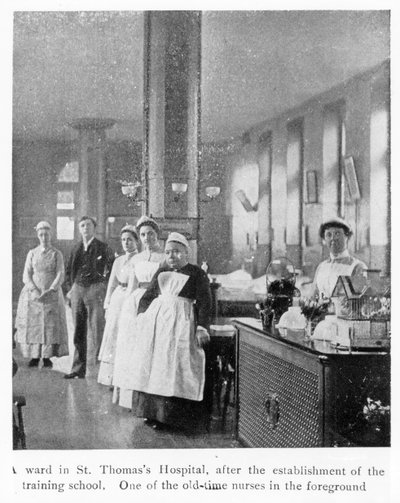 Szpital św. Tomasza, po 1860 r. autorstwa English Photographer