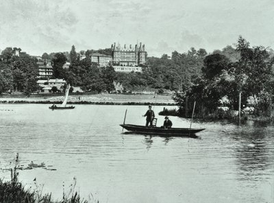 Dom Star And garter, Richmond Hill, Richmond: widok ogólny, 1895 autorstwa English Photographer