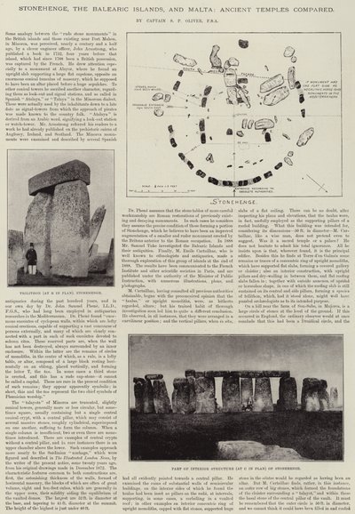 Stonehenge, Baleary i Malta, porównanie starożytnych świątyń autorstwa English Photographer