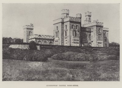 Zamek Stornoway, Ross-Shire autorstwa English Photographer