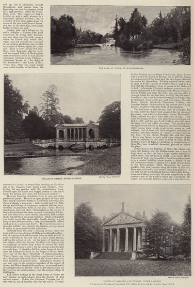 Stowe House w Buckinghamshire autorstwa English Photographer