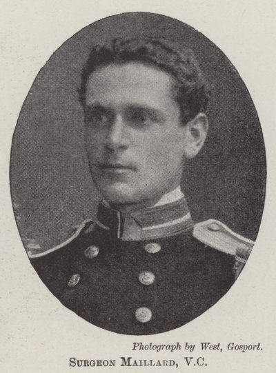 Chirurg Maillard, VC autorstwa English Photographer