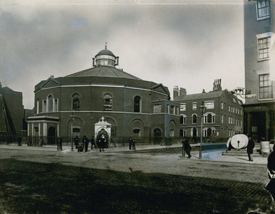 Surrey Chapel, Blackfriars Road, Southwark (Kaplica Rowland Hills) autorstwa English Photographer
