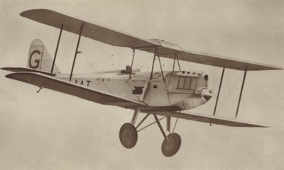 Avro "Avian" (zdjęcie czarno-białe) autorstwa English Photographer
